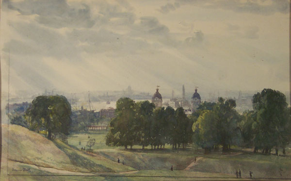 The Thames from Greenwich Park